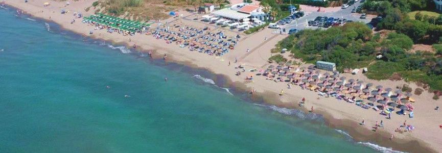 Испания пляжи курорта Марбелья на Коста дель Соль