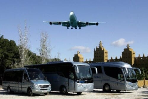 Регулярный недорогой трансфер аэропорт Малага Марбелья на автобусе (шаттл)
