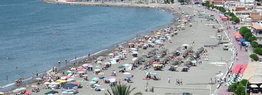 Испания пляжи Малага Коста дель Соль