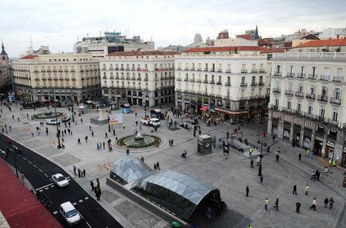 Мадрид площадь Пуэрта дель Соль