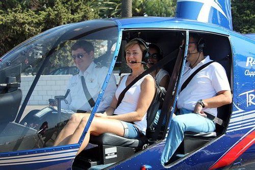 Воздушные вертолетные экскурсии в Андалусии Испании