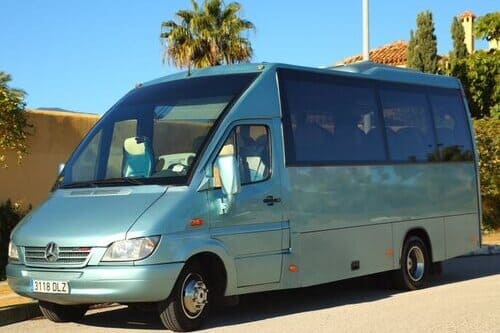 VIP трансфер на автобусе по Коста дель Соль Малага Испания