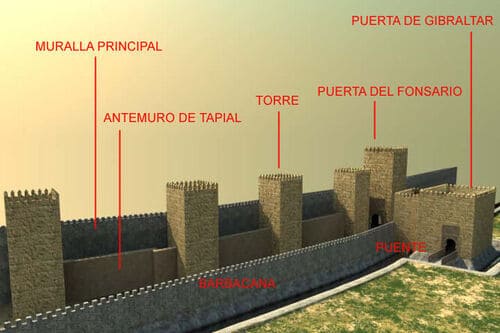 Альхесирас реконструкция крепостных стен